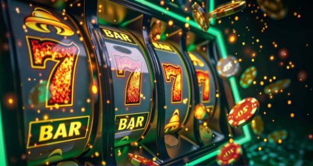Studio dealer langsung Lightning Baccarat dengan kartu dan layar pengali